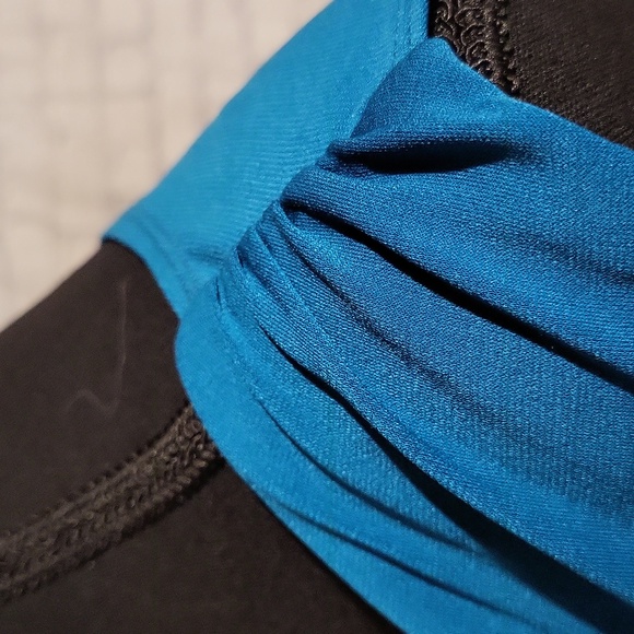 Vintage LeChateau sleeveless blouse - blue -xx-small - Picture 4 of 6